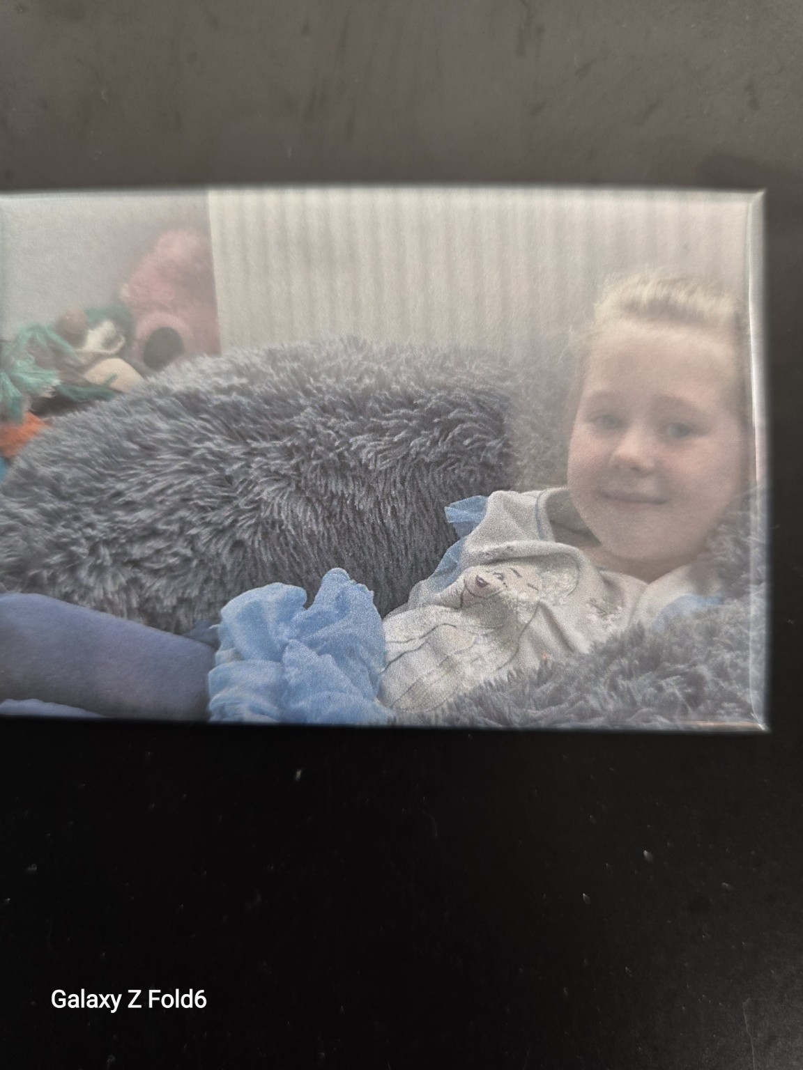 Little moments personalised magnet example