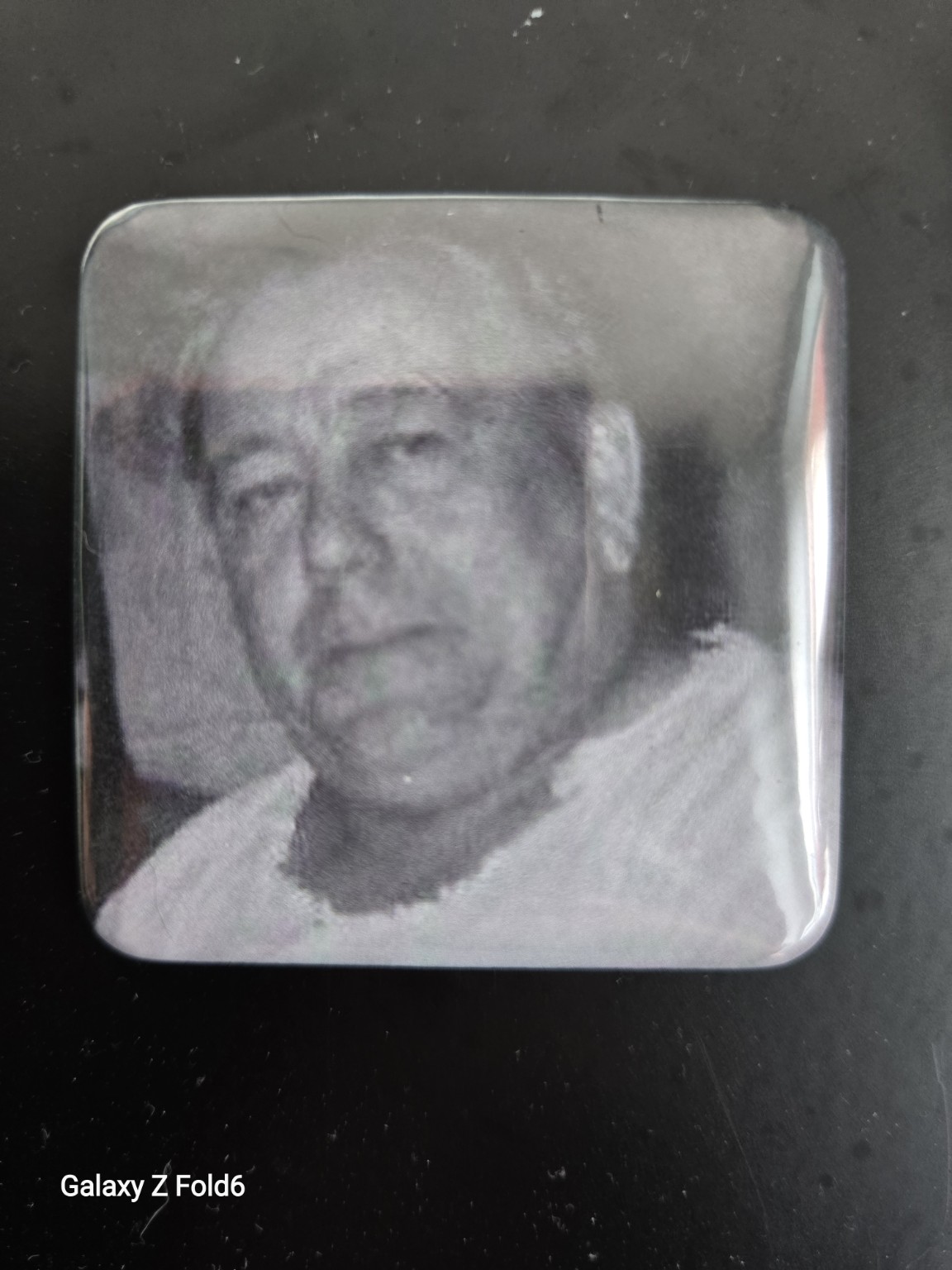 A treasured memory of Pops personalised magnet example